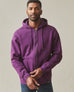 Men's Relaxed Classic Full Zip - Italian Plum